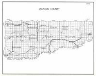 Jackson County, Cottonwood, Grandview, Brady, Jewett, Indian Creek, Cedar, Big Buffalo, Kadoka, South Dakota State Atlas 1930c